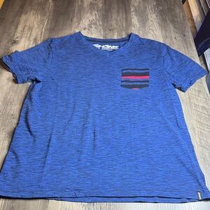 Tony Hawk Blue T-Shirt with Striped Pocket